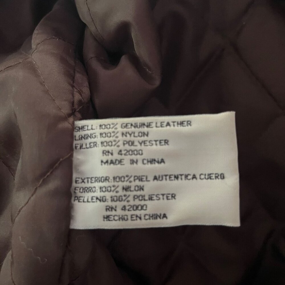 Vintage Basic Editions Suede Bomber Jacket - image 4